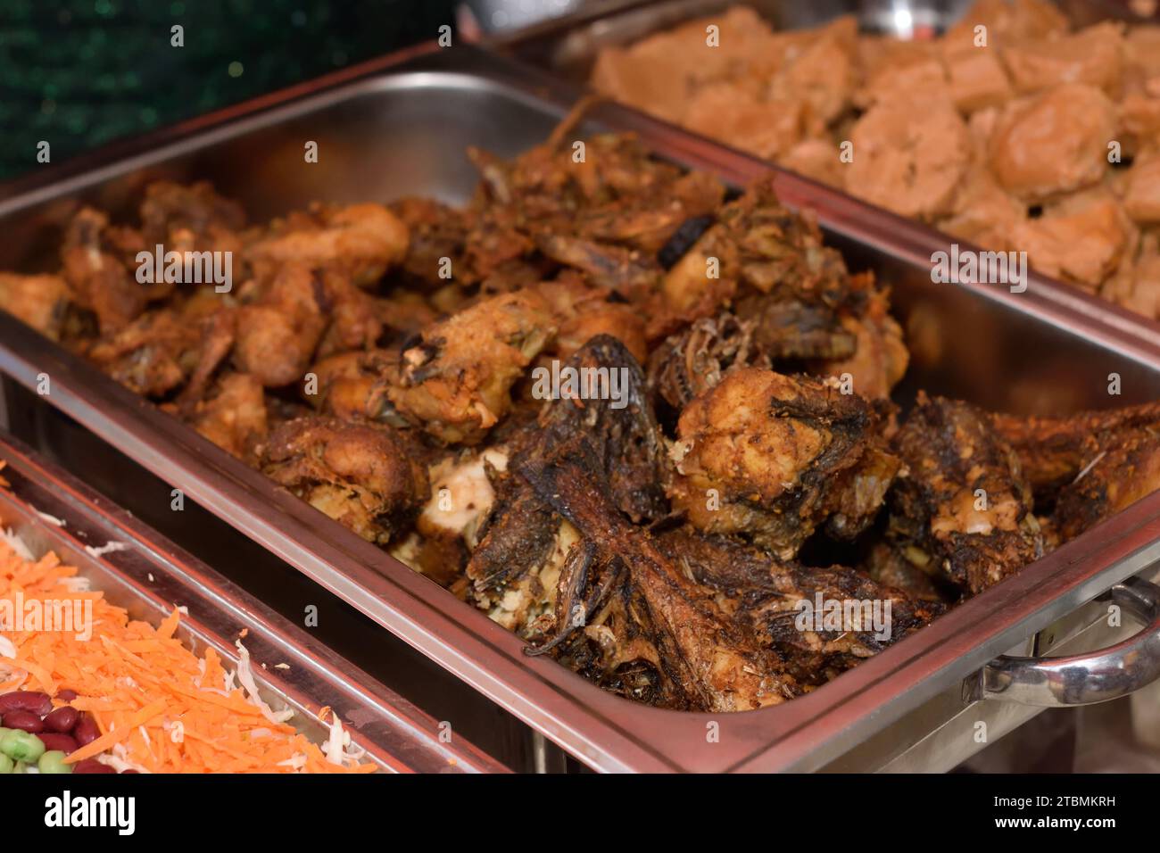 Food Menu at Nigerian Reception Stock Photo Alamy