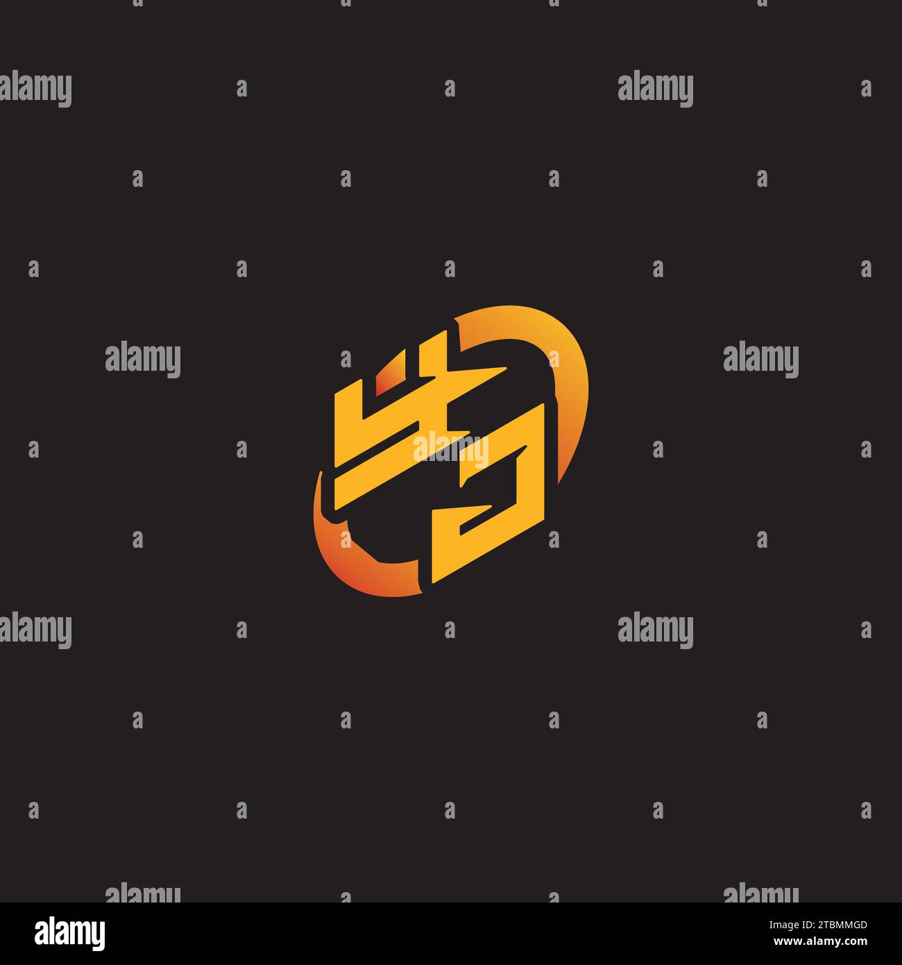 JY combination letter unique initials logo esport for gaming team, youtube, twitch Stock Vector