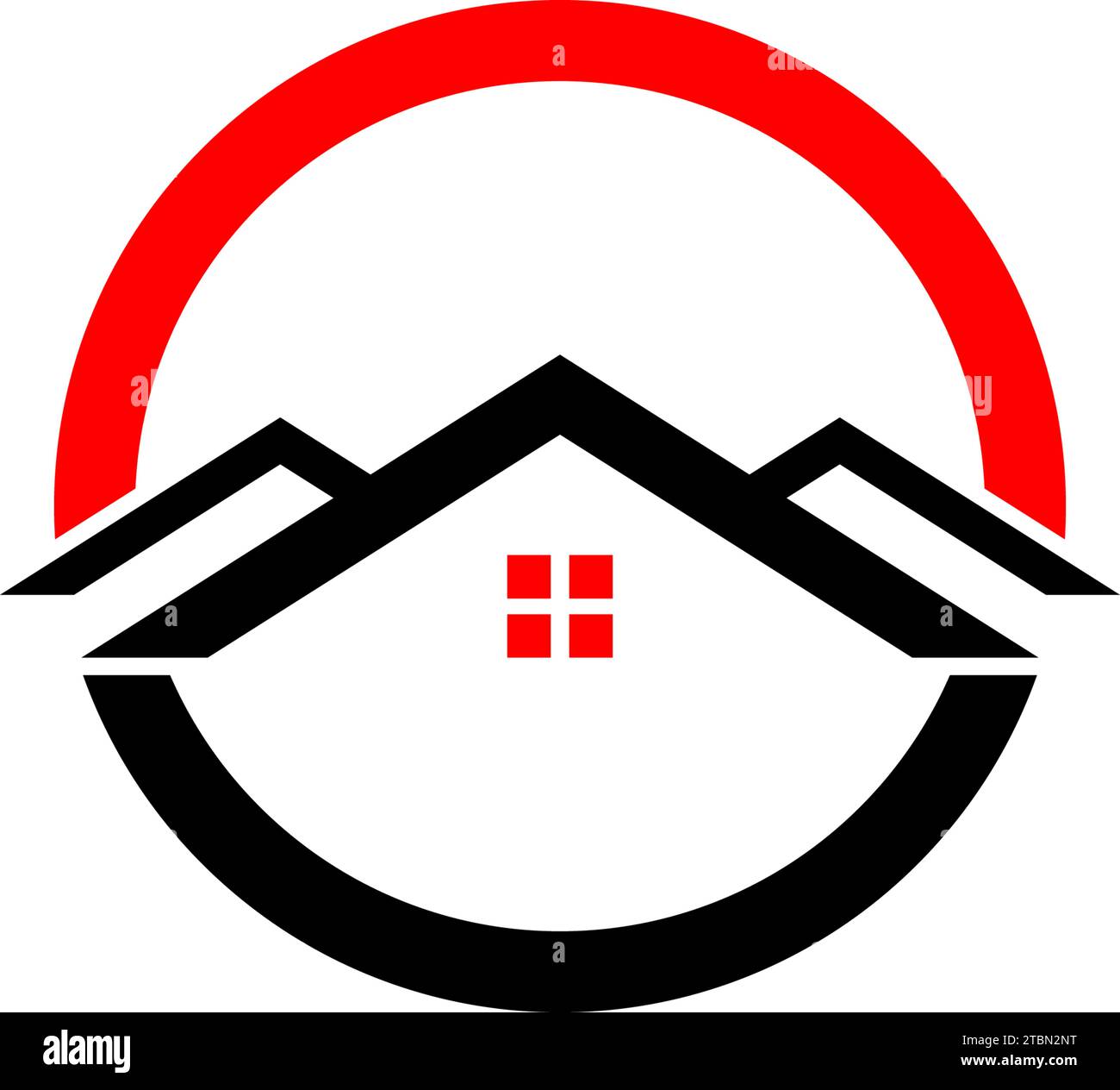 Real Estate vector logo design template Stock Vector Image & Art - Alamy