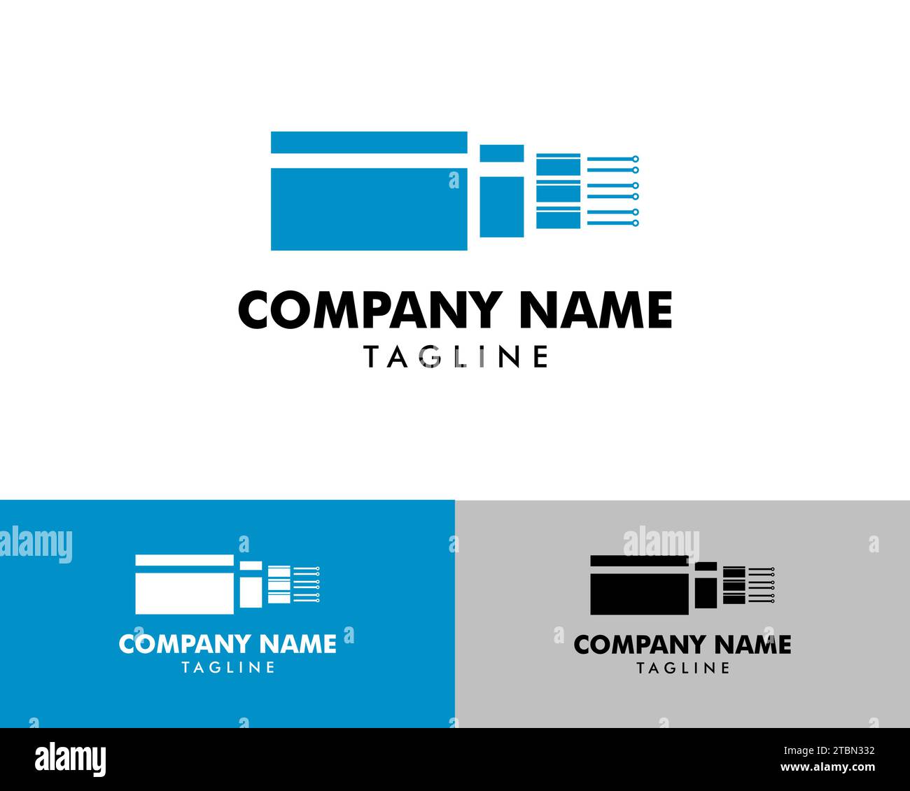 Fiber optic logo Stock Vector Images Alamy