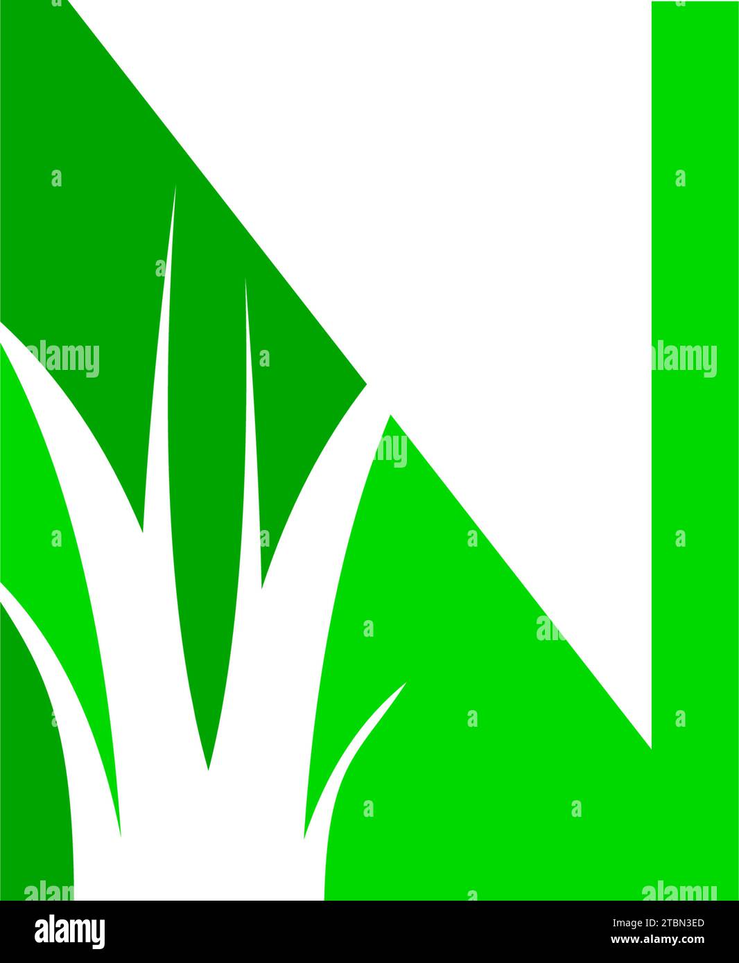 Letter lawn logo Stock Vector Images - Alamy