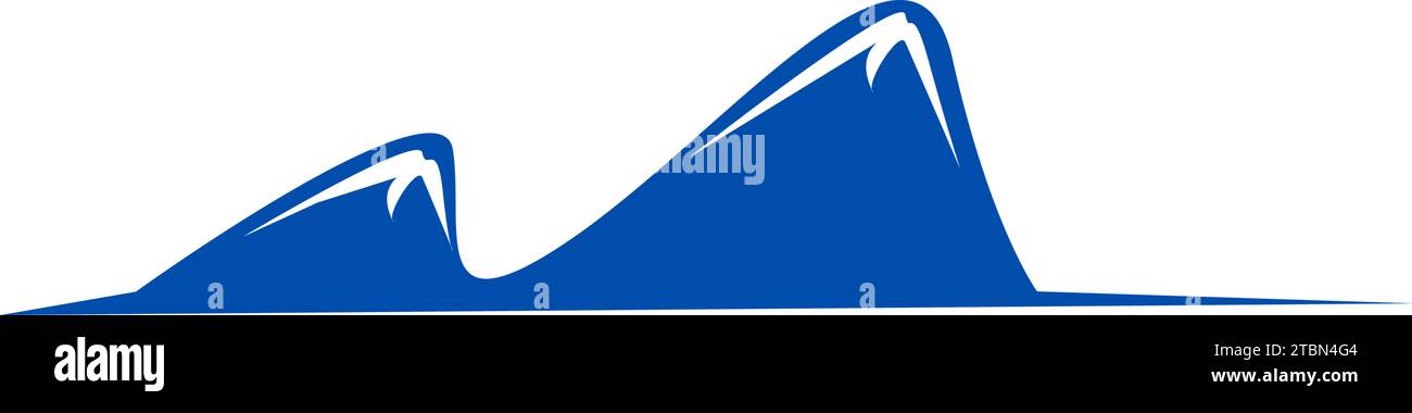 Mountains Logo Design Vector Template Stock Vector Image & Art - Alamy