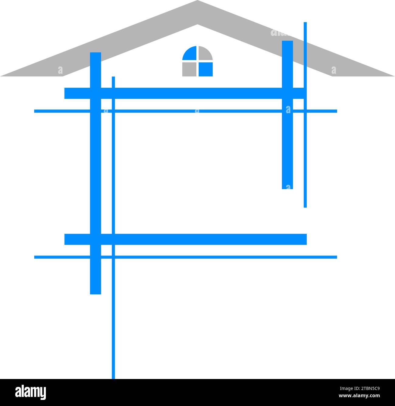 Real Estate vector logo design template, House abstract concept icon ...
