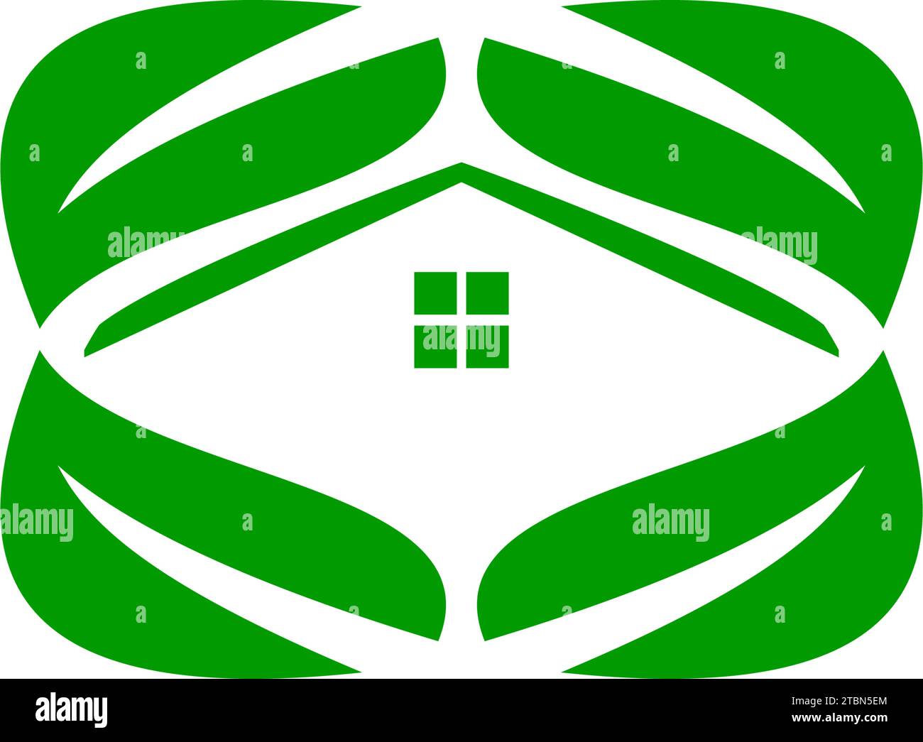 Green House Logo Design Template Stock Vector Image & Art - Alamy