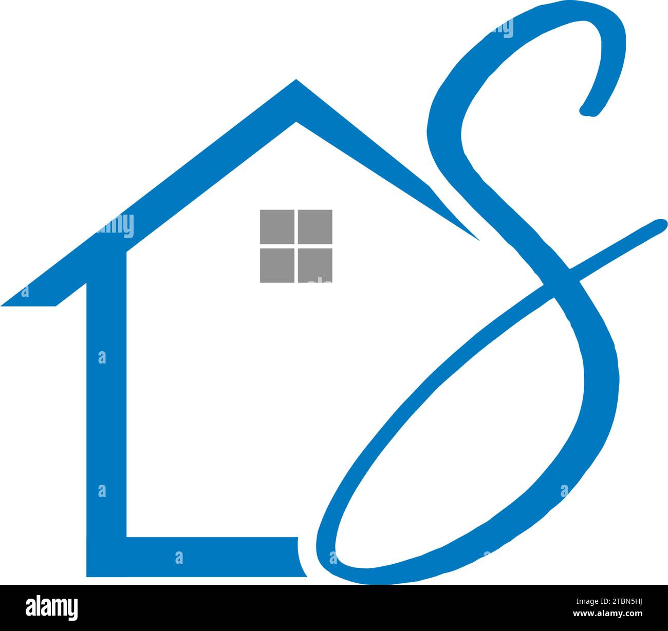 Home Initial Letter S Logo Design Stock Vector Image & Art - Alamy