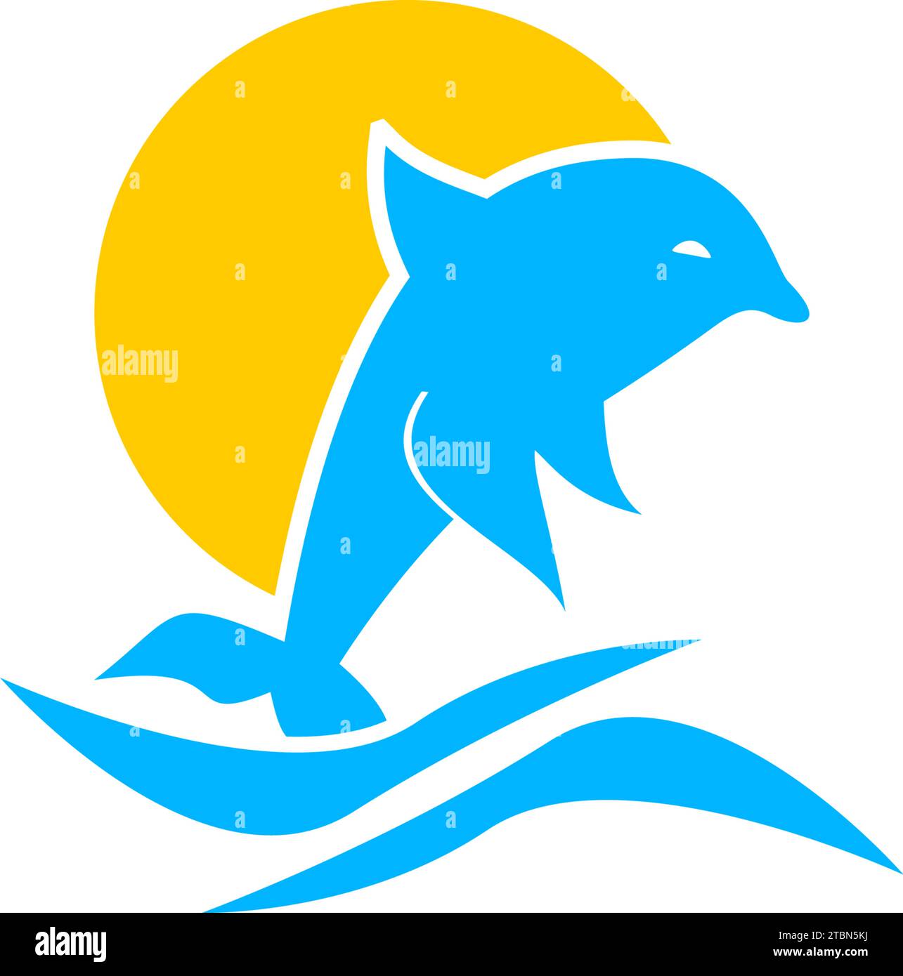dolphin smart animal vector logo design inspiration for sanctuary, zoo