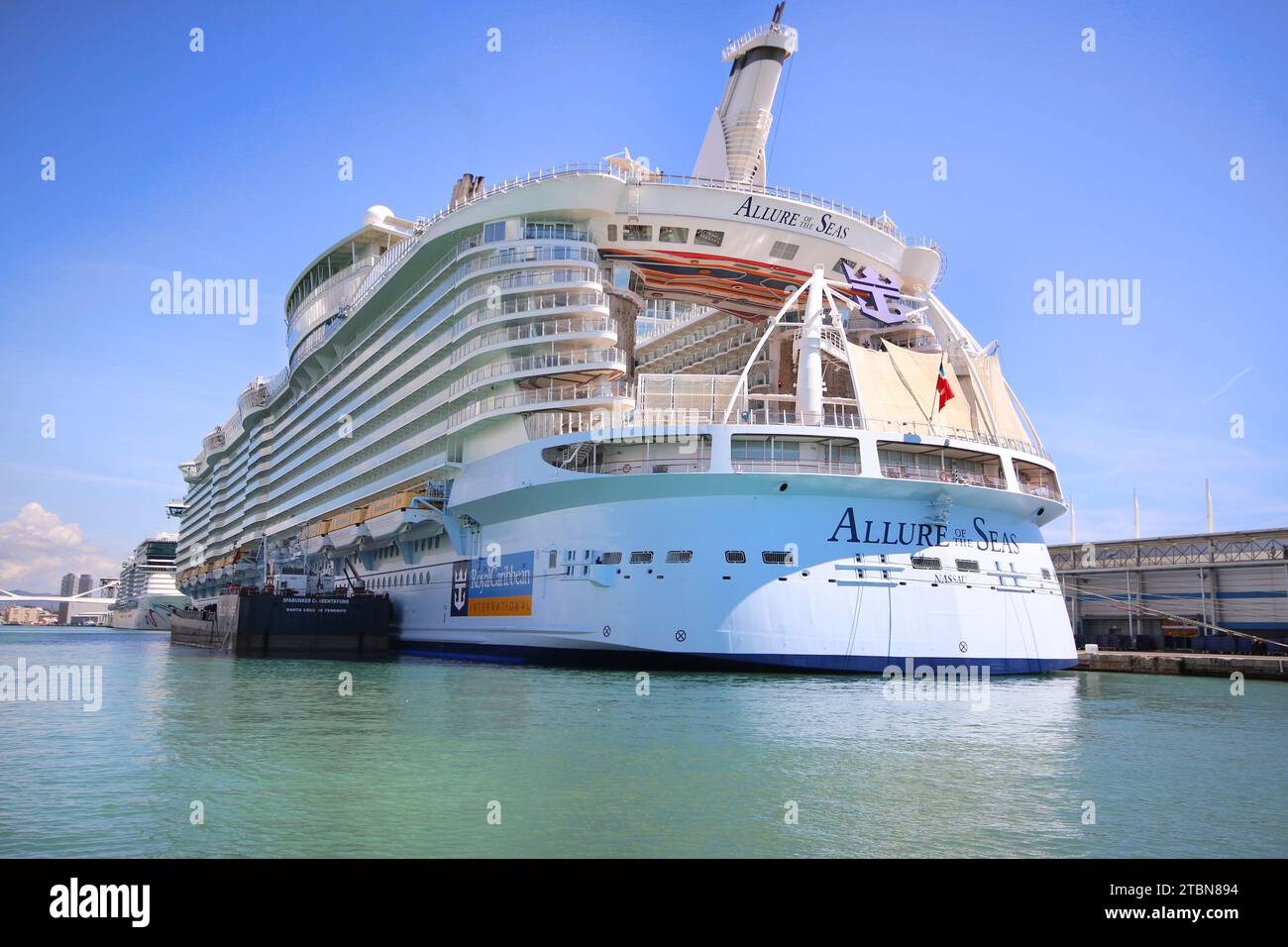 Allure of the Seas, World's largest cruise ship, Barcelona cruise