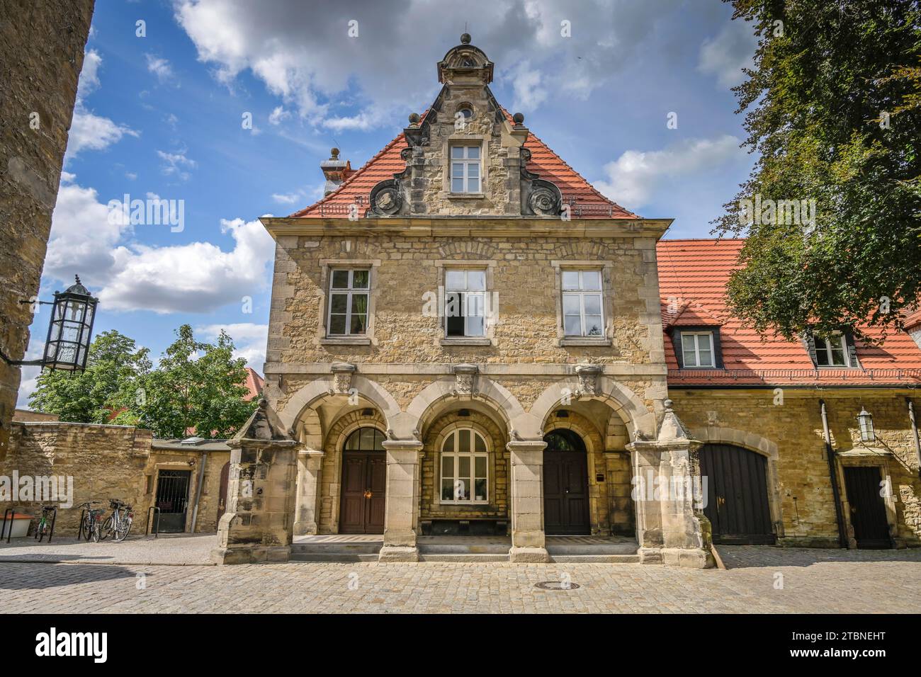 Nebengebäude Schloß Merseburg, Sachsen-Anhalt, Deutschland Stock Photo