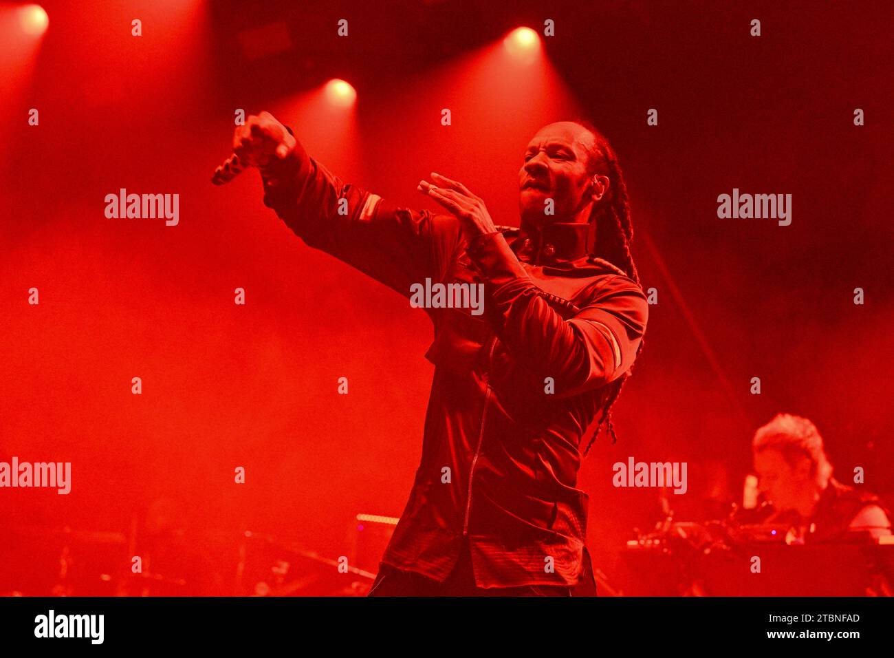 Prague, Czech Republic. 08th Dec, 2023. Concert of British electronic