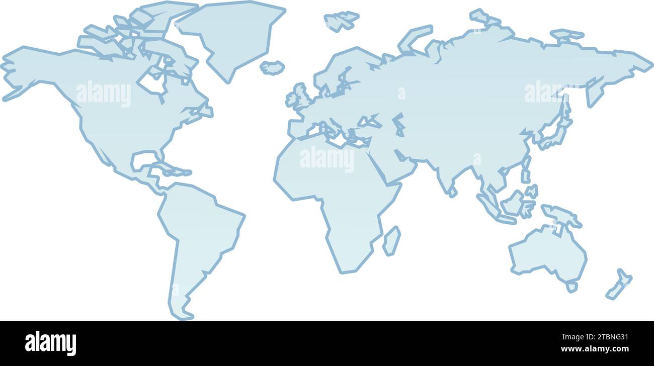 World Global Map Background Illustration Stock Vector