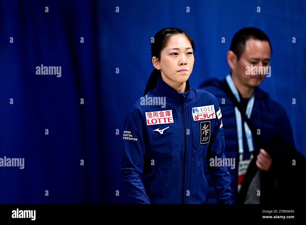 Hana YOSHIDA (JPN), during Senior Women Practice, at the ISU Grand Prix of Figure Skating Final