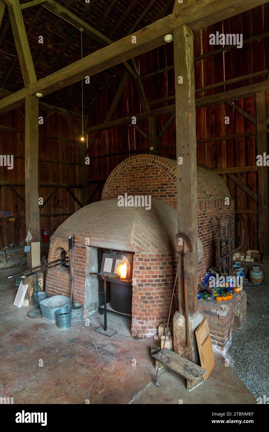 Glass Blowing at Hale Farm Village, Cuyahoga Valley National Park in