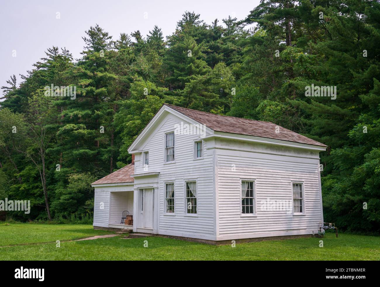 The Hale Farm Village at Cuyahoga Valley National Park in Ohio Stock