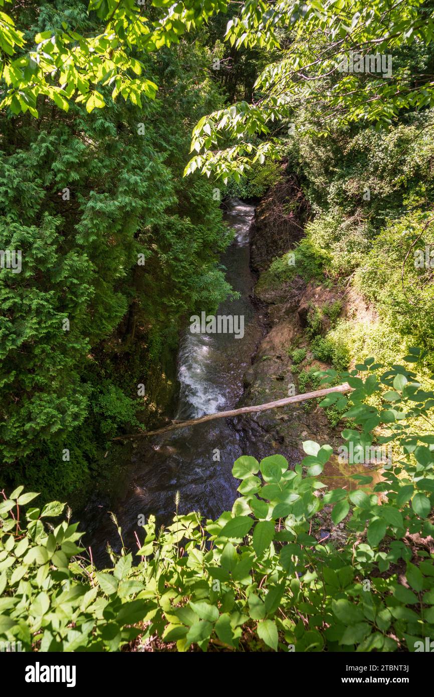 The Clifton State Nature Preserve in Ohio Stock Photo Alamy