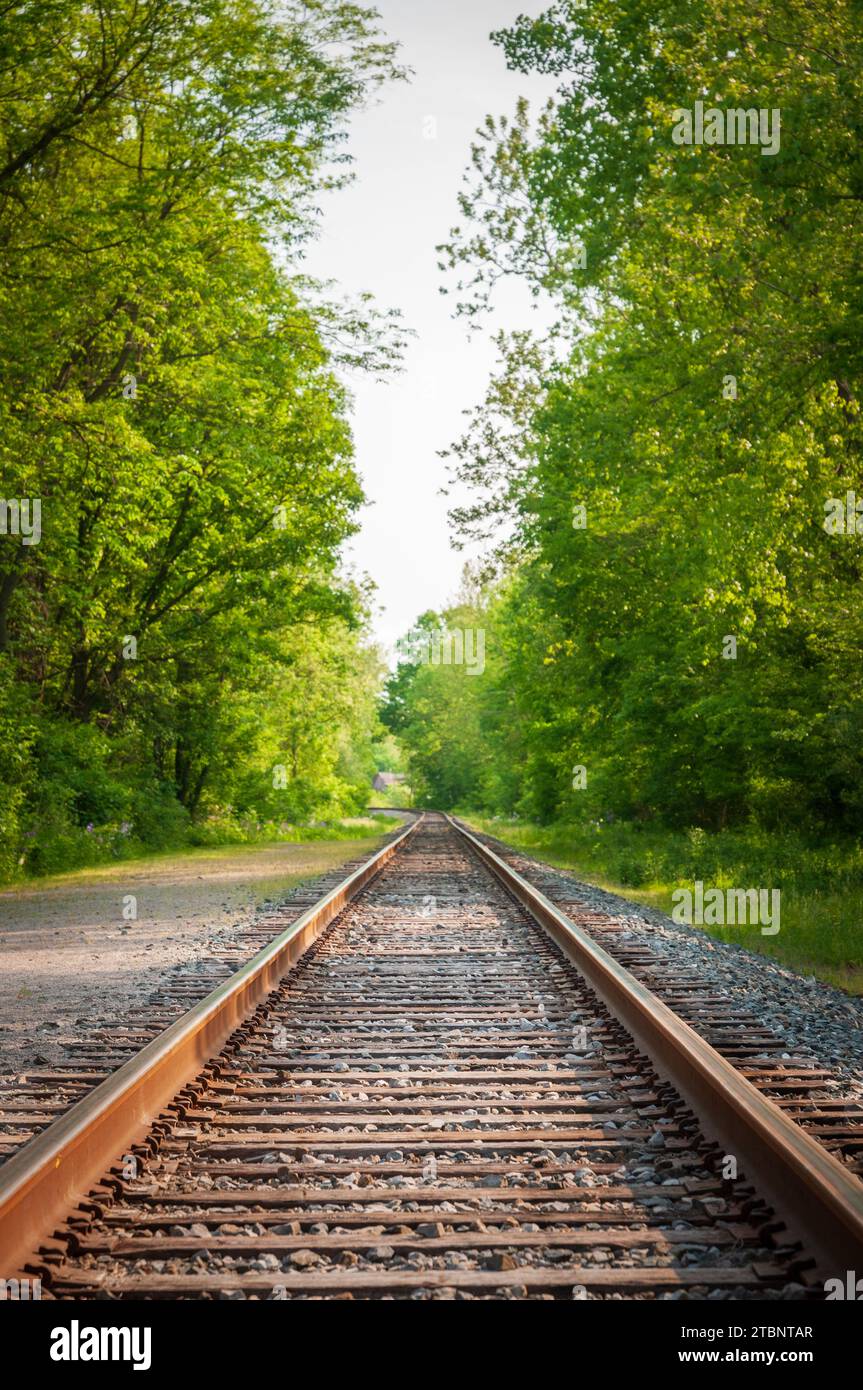 The Cuyahoga Valley Scenic Railroad - The Cuyahoga Valley Scenic Railroad Passenger Tourist Railway At Cuyahoga Valley National Park In Ohio 2TBNTAR 
