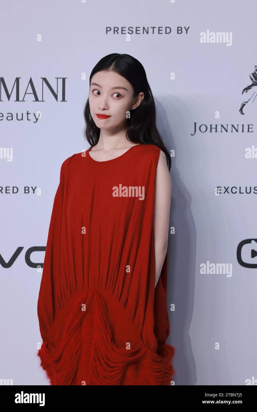 Chinese actress Ni Ni attends the GQ activity in Tongxiang City, east ...