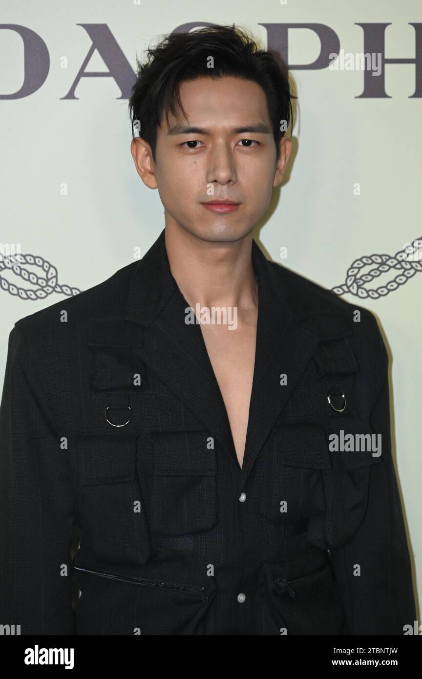 Chinese actor Li Xian attends the Prada activity in Shanghai, China(01)
