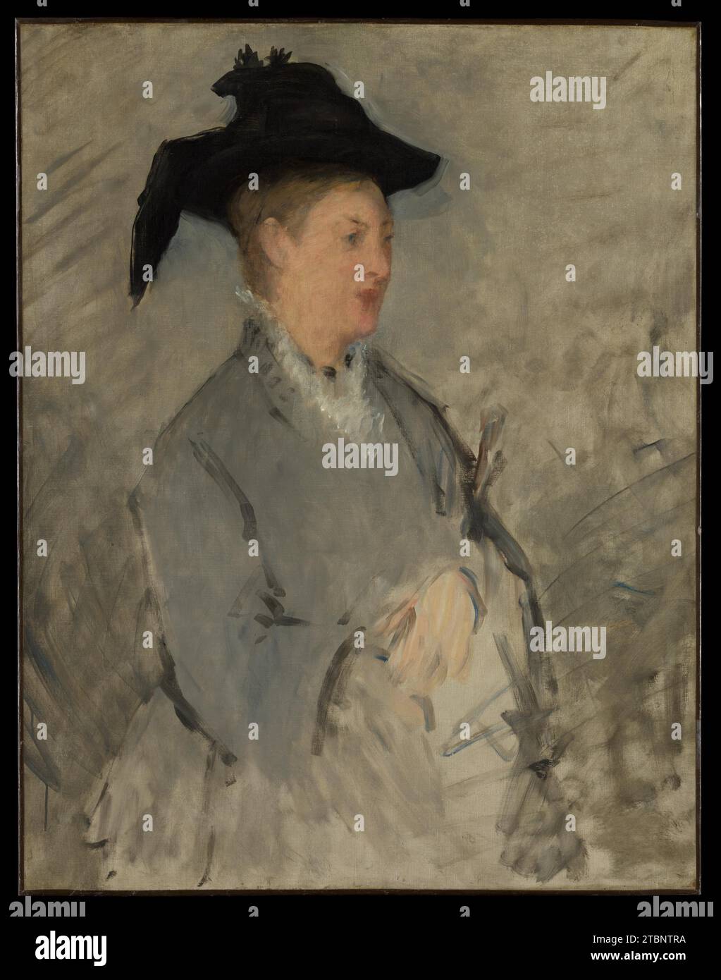 Madame Edouard Manet (Suzanne Leenhoff, 18291906) 1967 by Edouard Manet Stock Photo