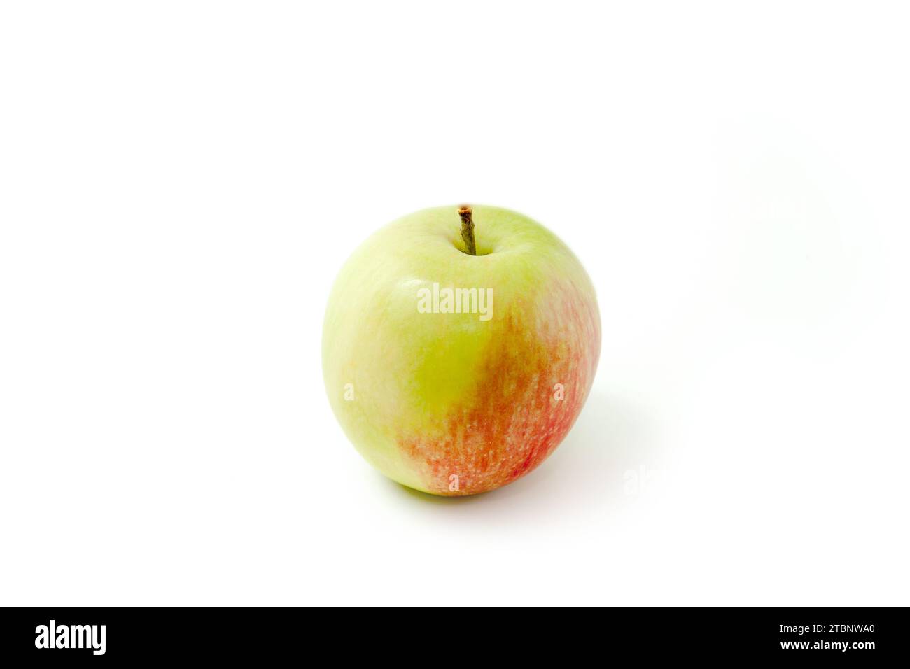 Fresh green apple isolated on white background with clipping path Stock ...