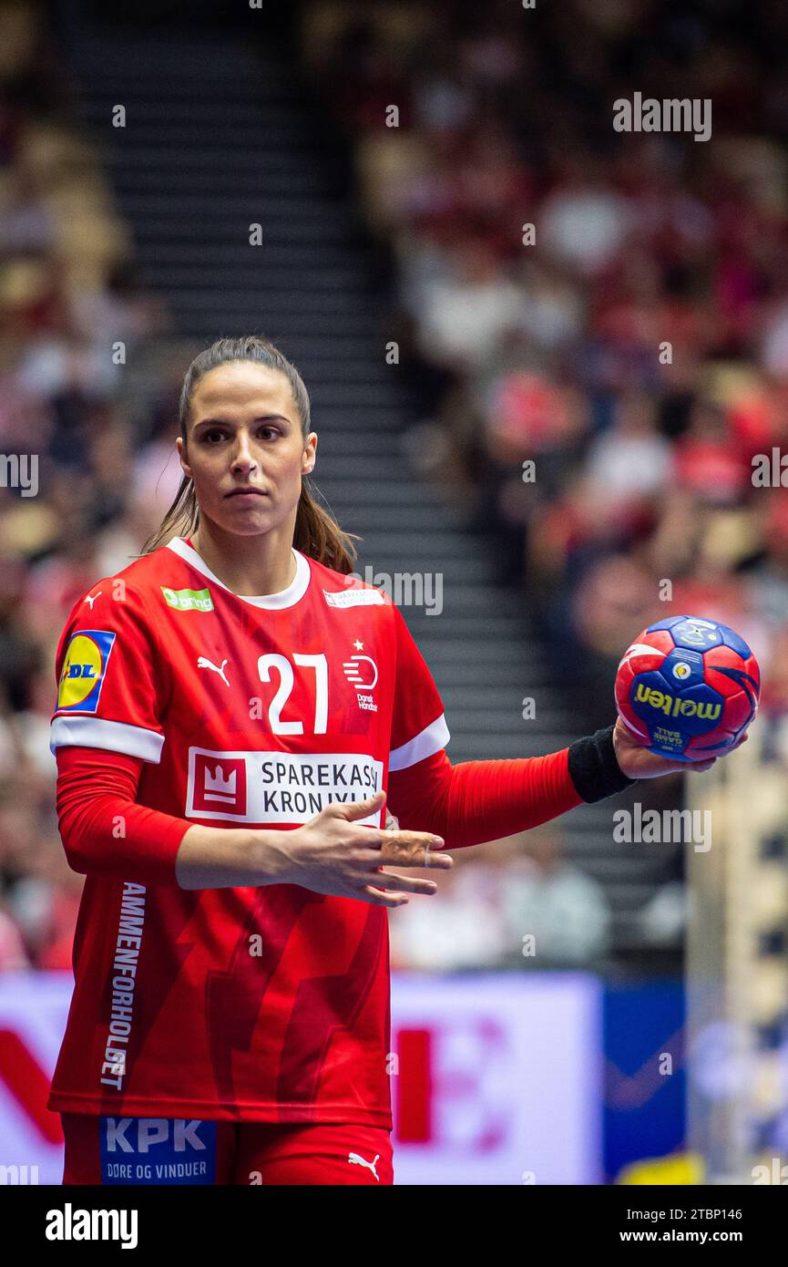 Herning, Denmark. 07th Dec, 2023. Louise Vinter Burgaard (27) of