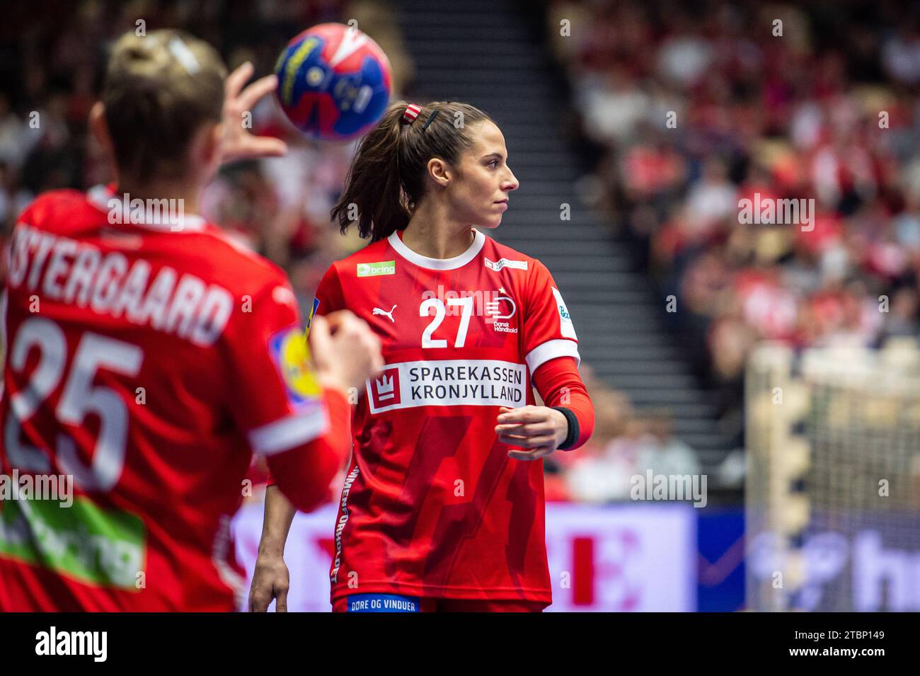 Herning, Denmark. 07th Dec, 2023. Louise Vinter Burgaard (27) of