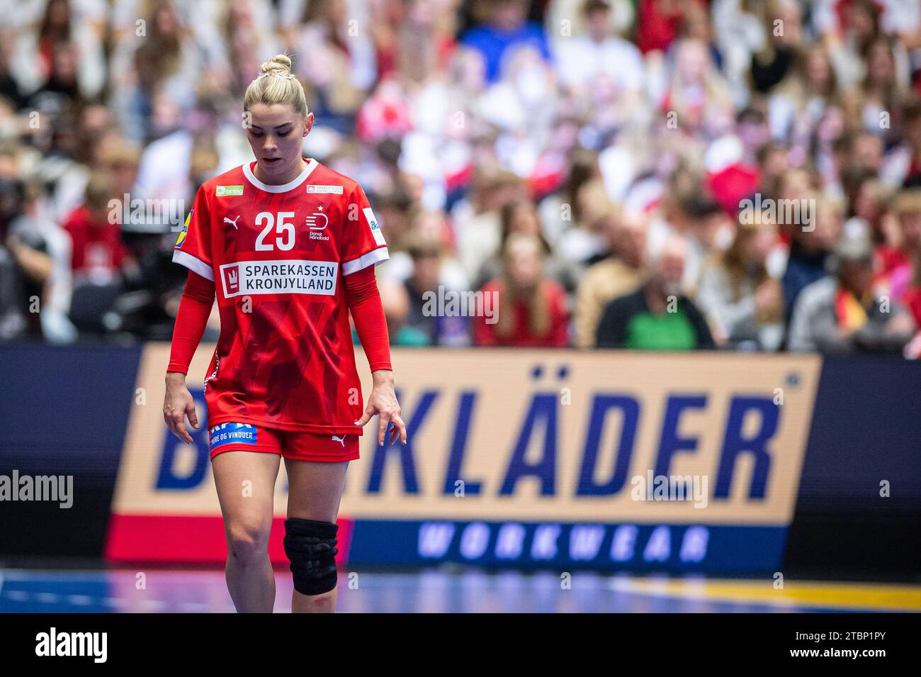 Herning, Denmark. 07th Dec, 2023. Trine Ostergaard (25) of Denmark seen