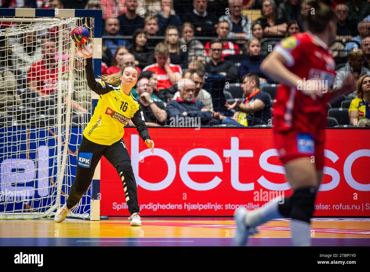 Herning, Denmark. 07th Dec, 2023. Althea Reinhardt (16) of Denmark seen