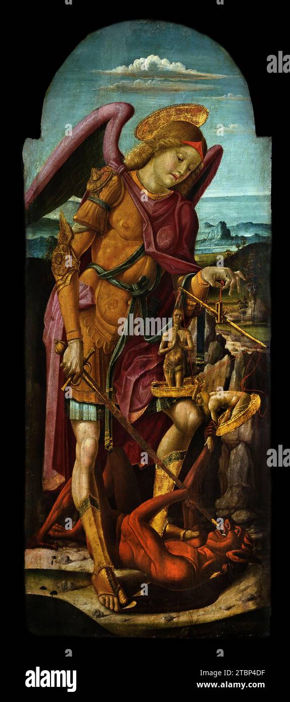 San Michele Arcangelo - Saint Michael the Archangel by early15th ...
