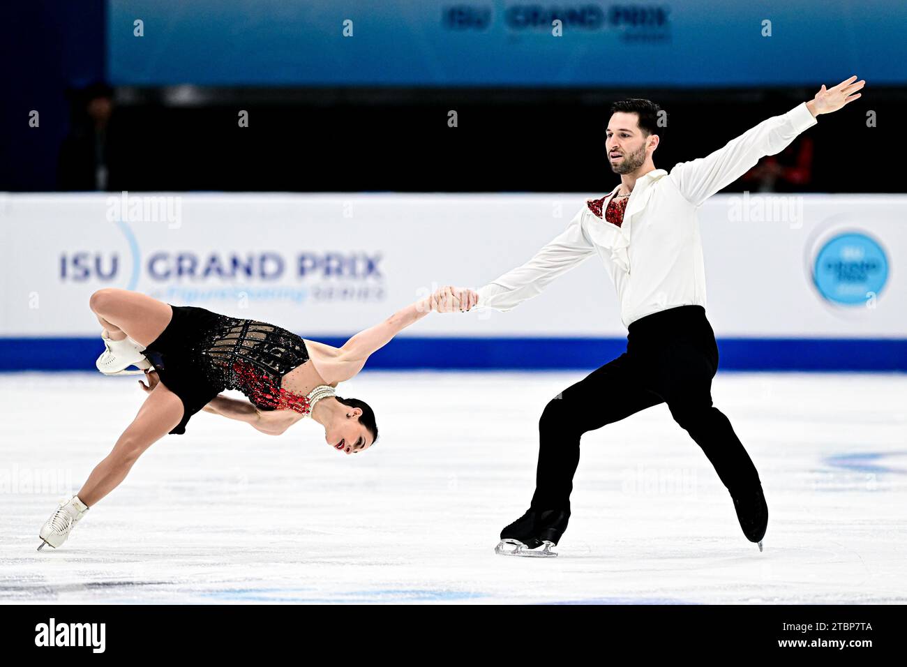 Deanna STELLATODUDEK & Maxime DESCHAMPS (CAN), during Senior Pairs