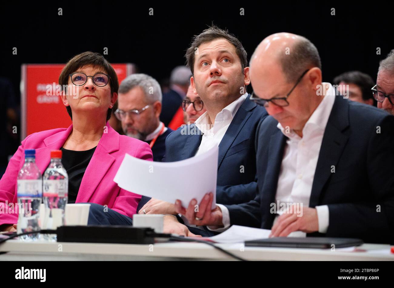 Berlin, Germany. 08th Dec, 2023. Saskia Esken, Chairwoman of the SPD