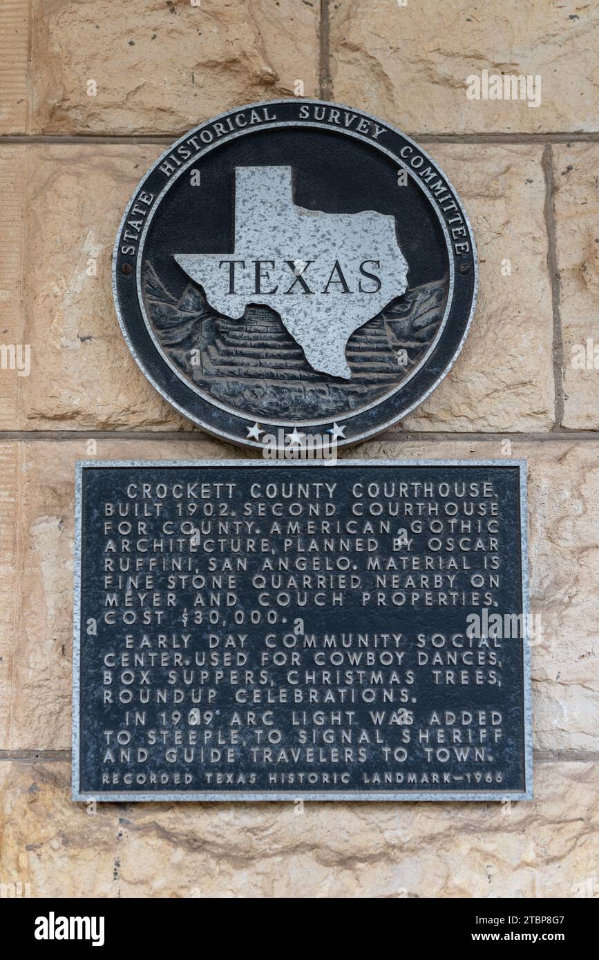 Historical marker from the State Historical Survey Committee for the ...