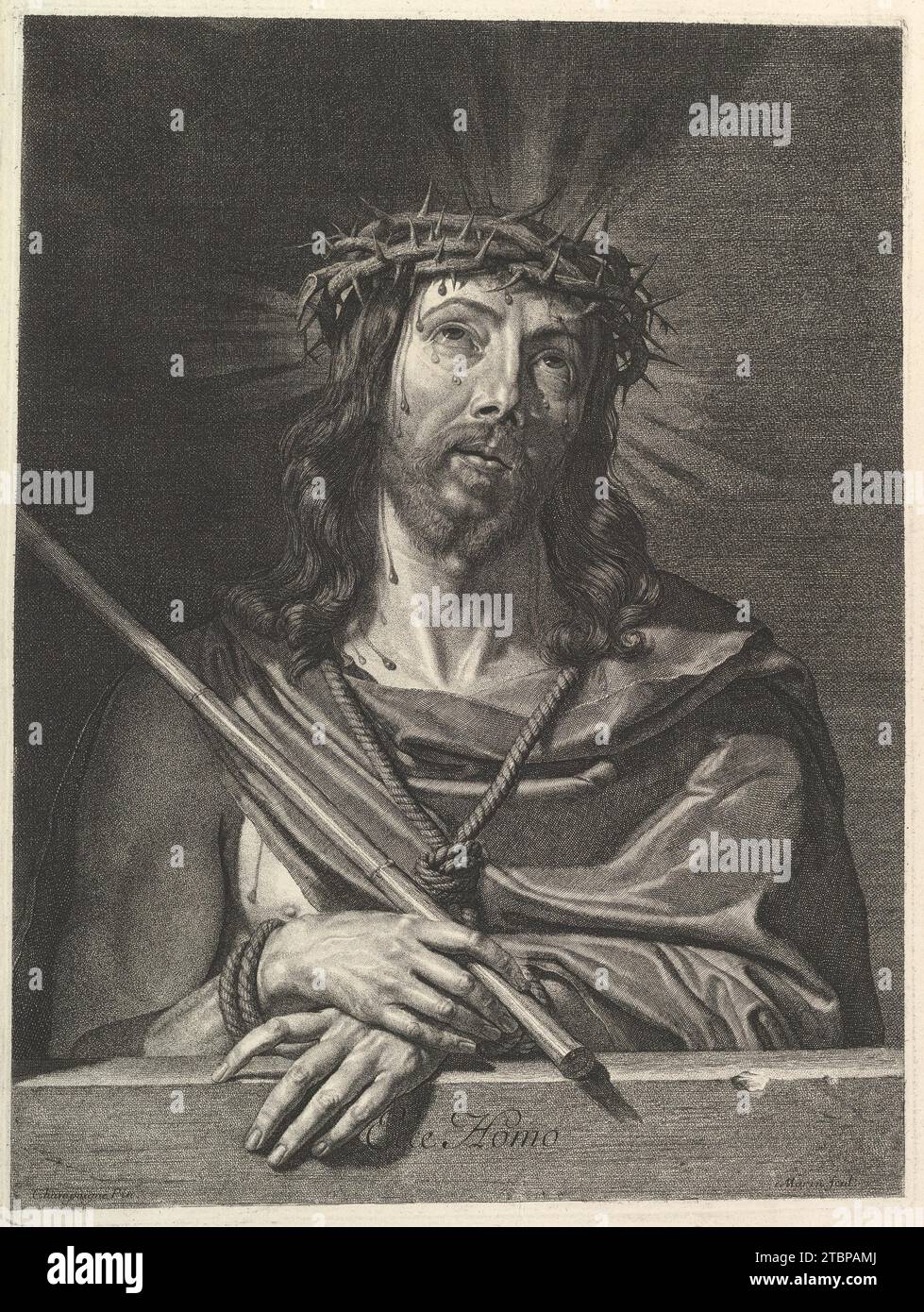 L'Ecce Homo 1945 by Jean Morin Stock Photo