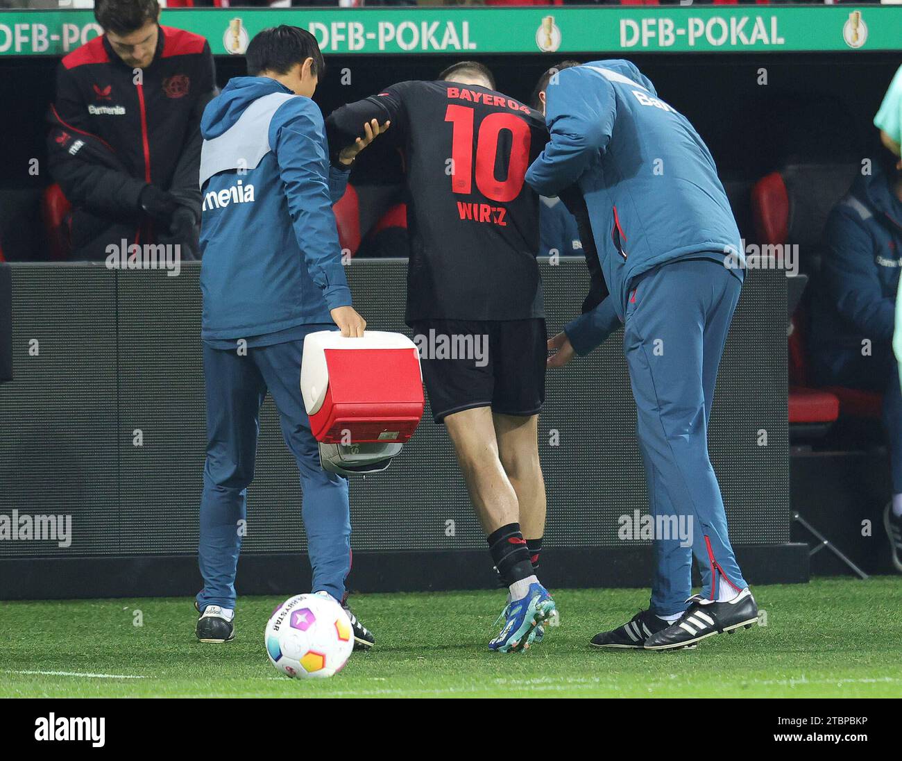 Leverkusen, Deutschland. 06th Dec, 2023. firo 06.12.2023, football