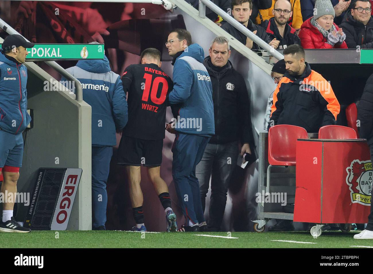 Leverkusen, Deutschland. 06th Dec, 2023. firo 06.12.2023, football