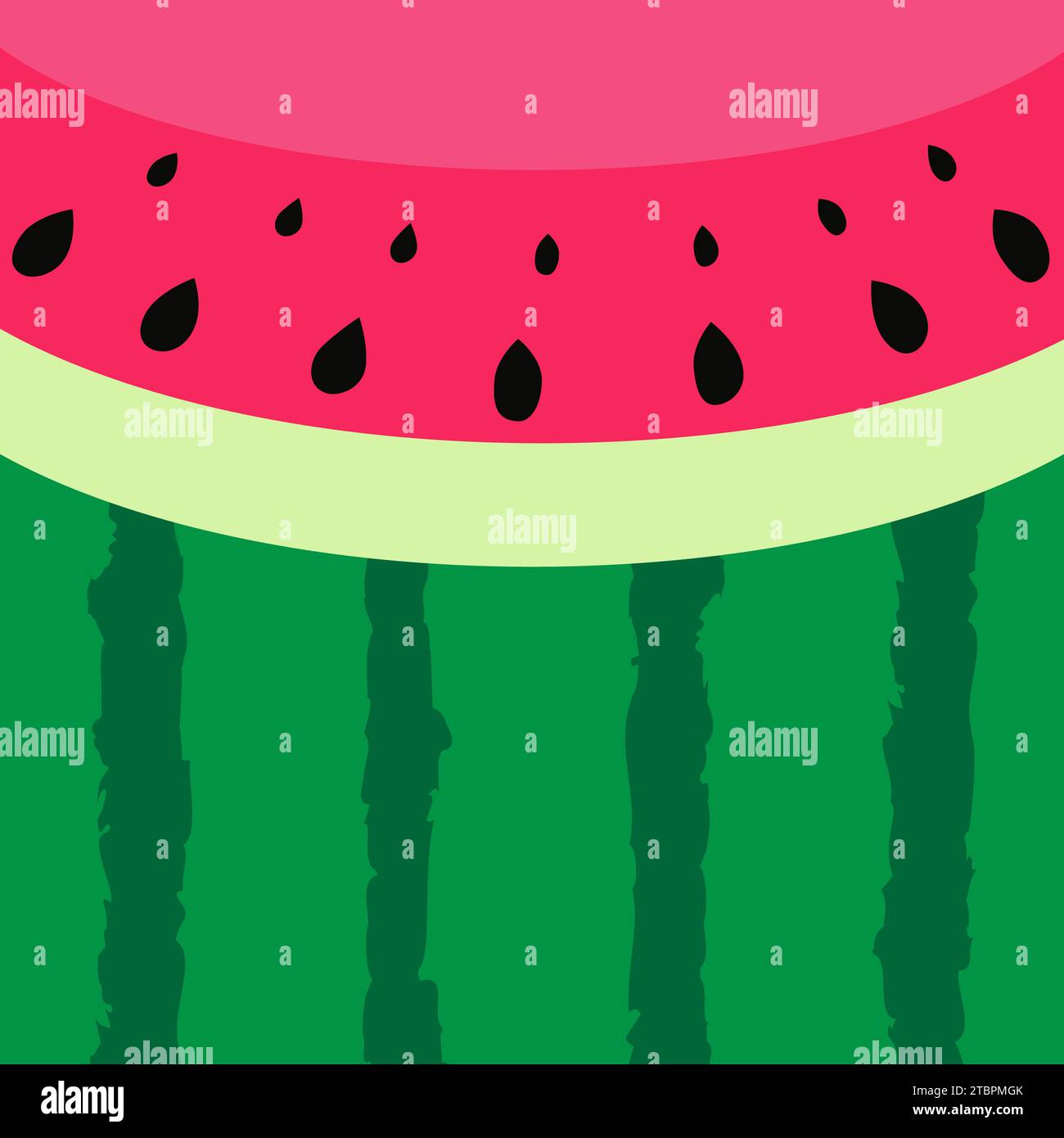 Watermen Vector Piece of watermelon vector vectors hi-res stock photography and images ...