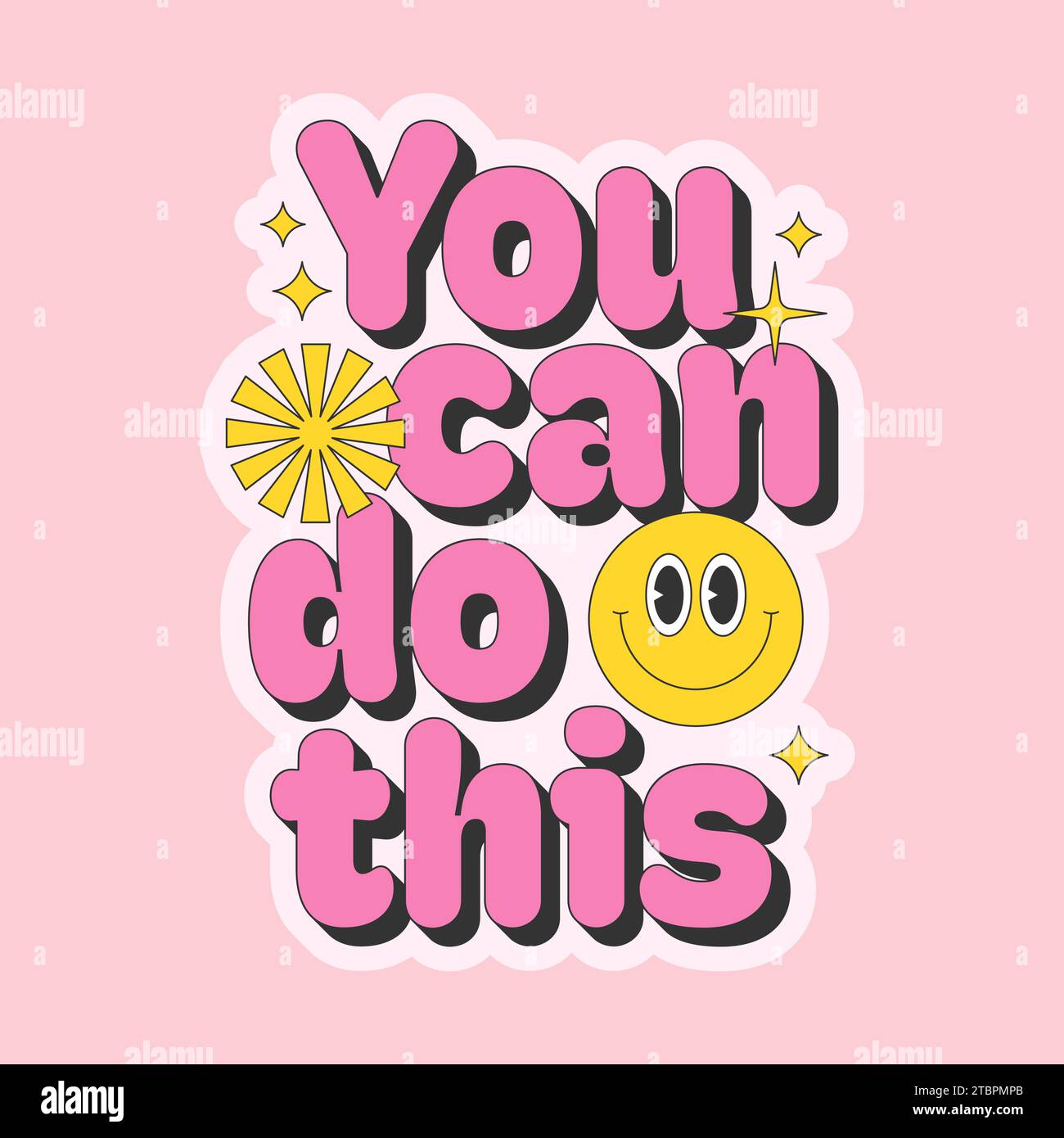 You Can Do This Motivational Phrase With Funny Face And Shapes you-can-do-this-motivational-phrase-with-funny-face-and-shapes