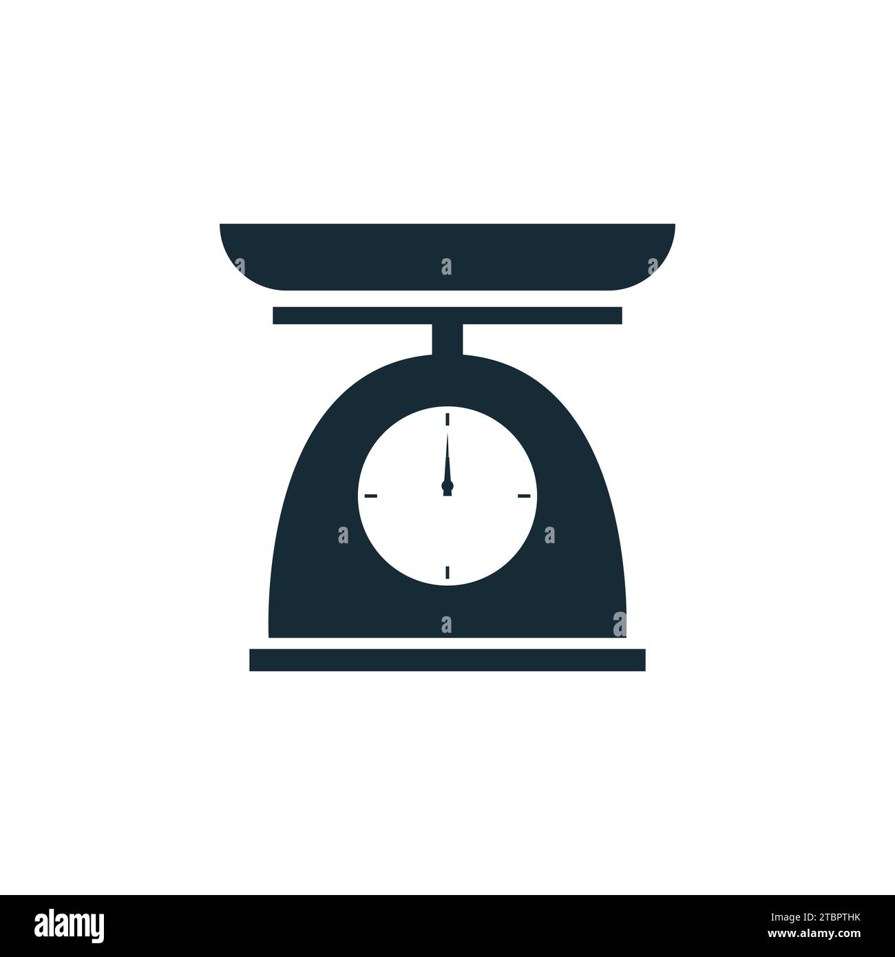 Food Scale Tool Icon Design Template Elements Stock Vector