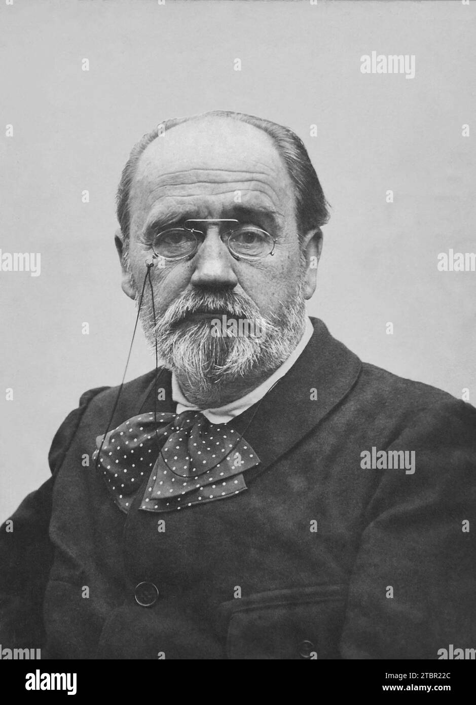 Selfportrait of Émile Zola. Circa 18951900 Stock Photo Alamy