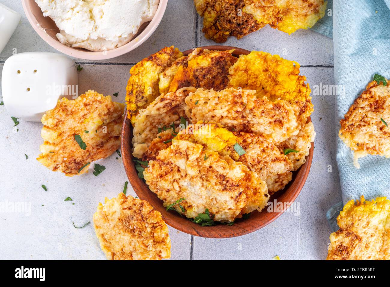 Cottage cheese chips, high protein keto diet healthy alternative snack