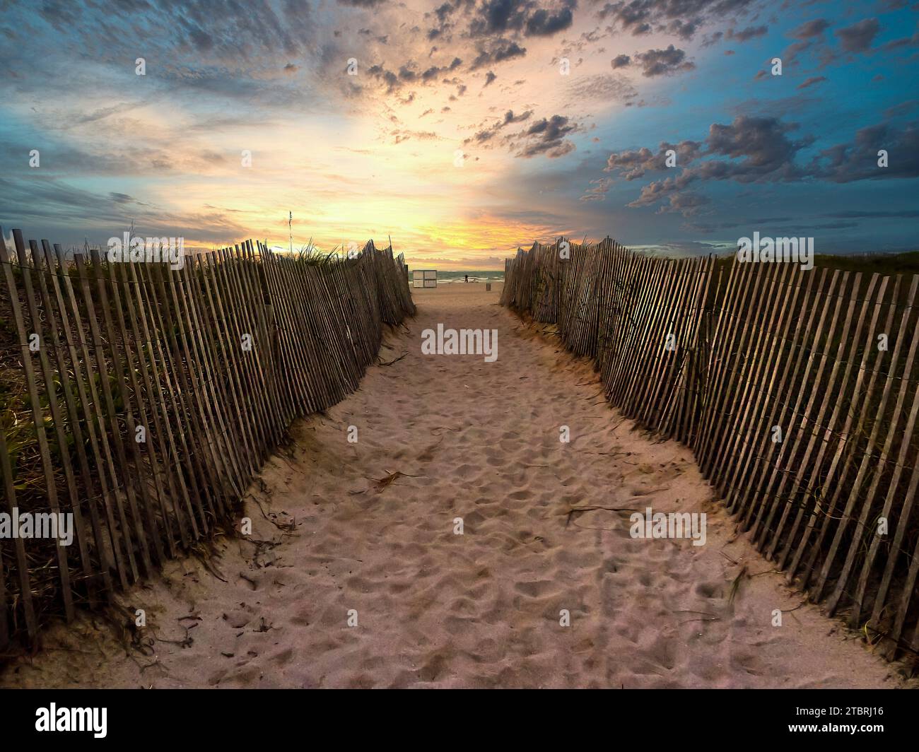 Beach entrance, Miami Beach, Florida, USA Stock Photo Alamy