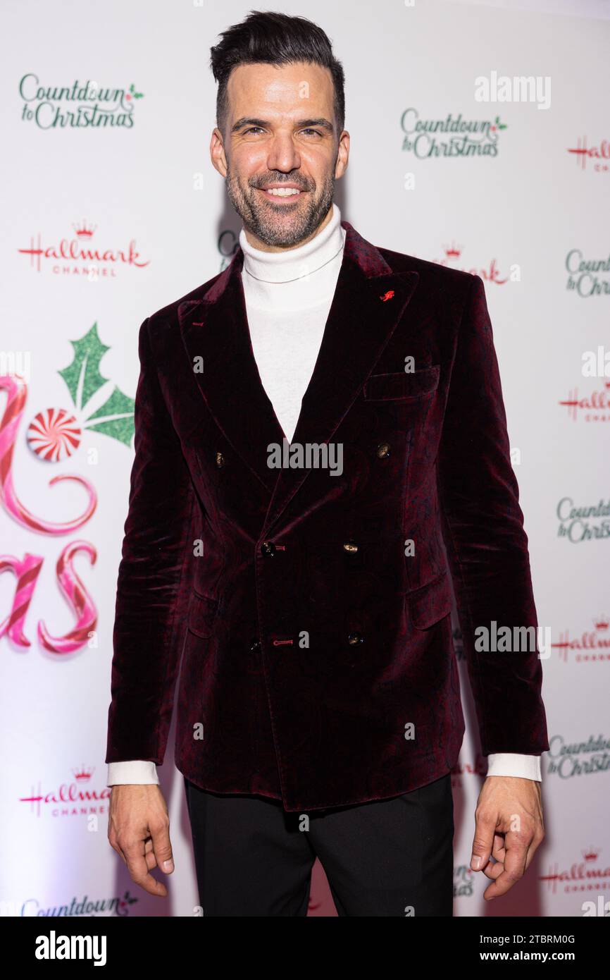 New York, USA. 07th Dec, 2023. Benjamin Ayres attends the premiere of Christmas on Cherry Lane, a new original Hallmark's Countdown to Christmas movie, at the AMC Theater at Lincoln Center in New York, NY on December 7, 2023. (Photo by Hailstorm Visuals/Sipa USA) Credit: Sipa USA/Alamy Live News Stock Photo