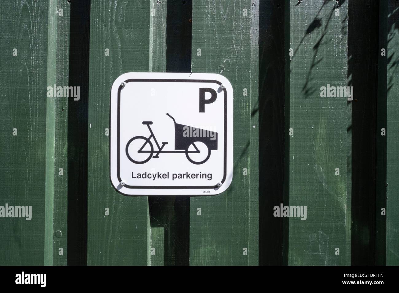 Cargo bike parking lot, Copenhagen, Denmark Stock Photo Alamy