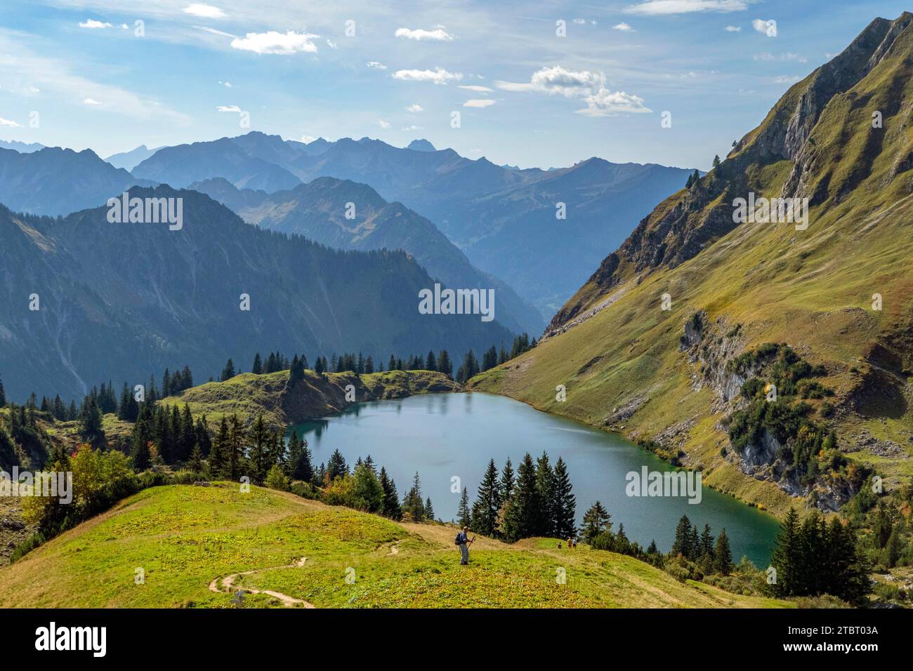 Hiking allgaeu nebelhorn hi-res stock photography and images - Alamy