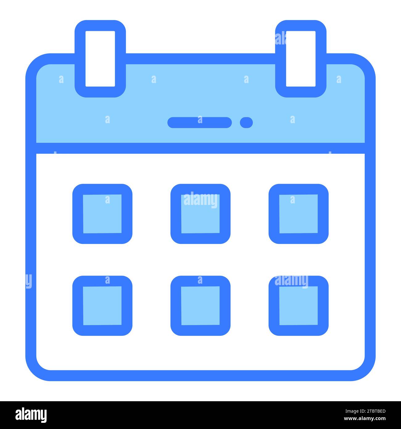 calendar vector line icon, school and education icon Stock Vector