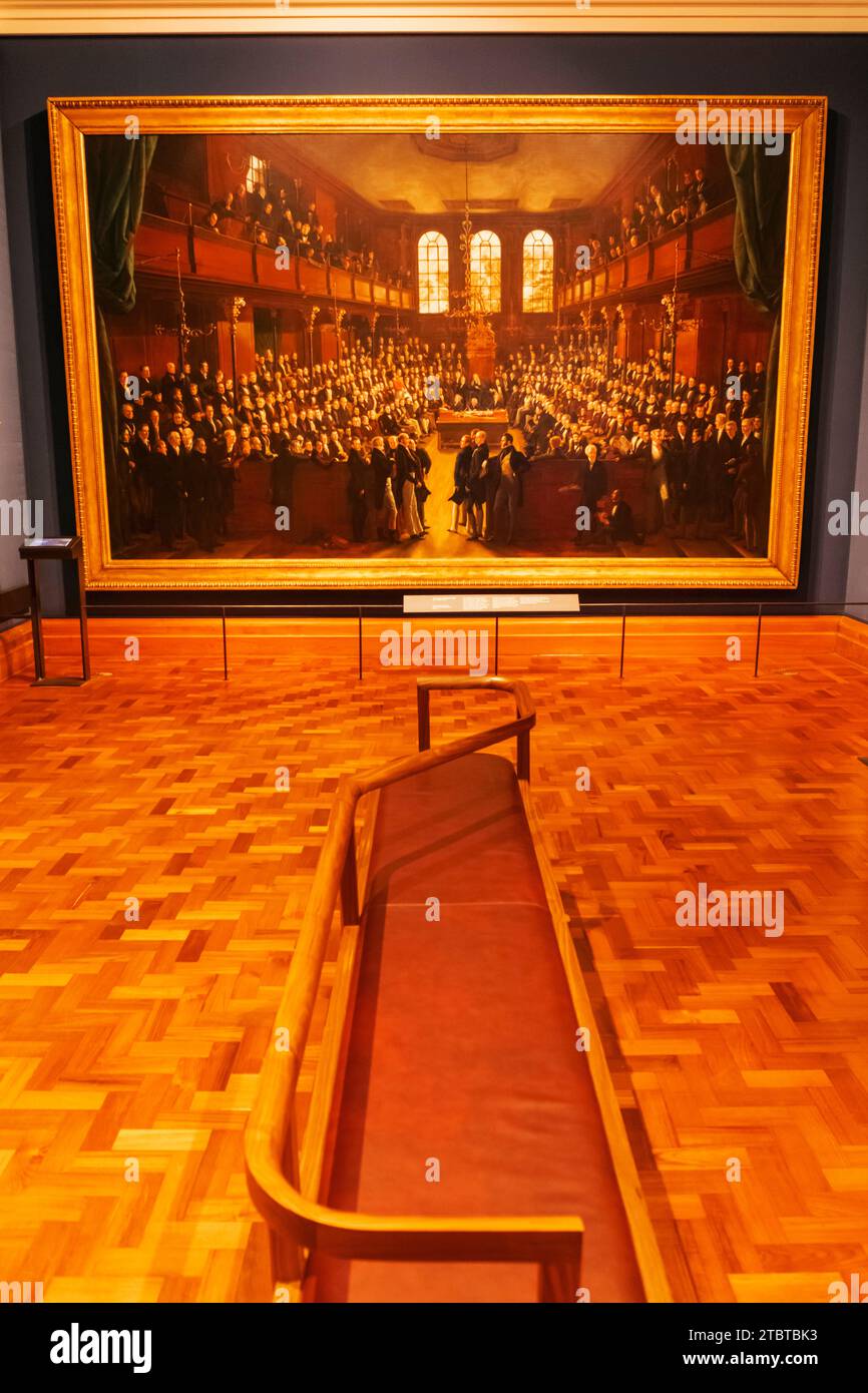 England London National Portrait Gallery Interior View Stock Photo england-london-national-portrait-gallery-interior-view-stock-photo