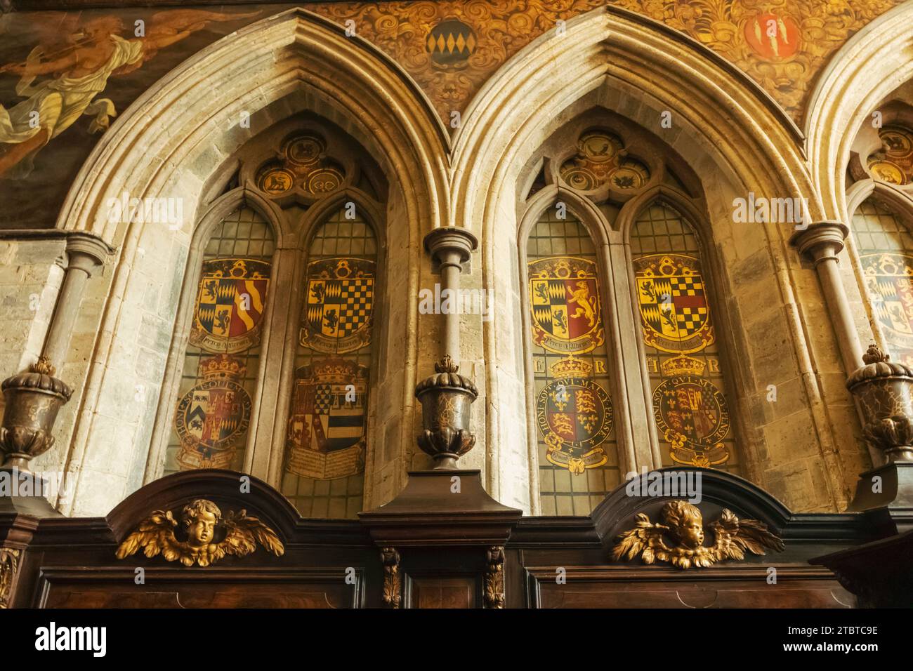 England, West Sussex, Petworth, Petworth House, The Chapel Stock Photo