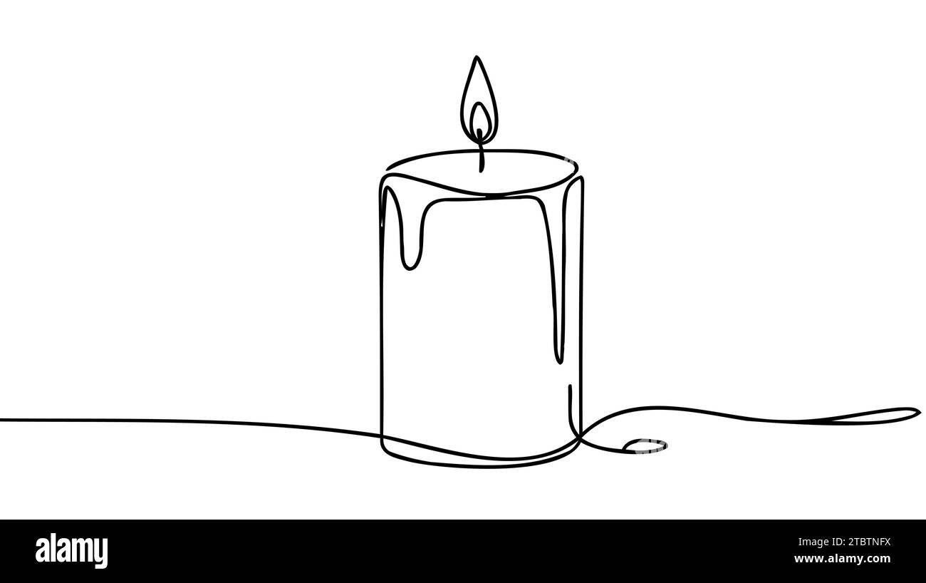 Sketch Valentines Day Candle - Cartoon-like candles with pink hearts and  black background - CleanPNG / KissPNG