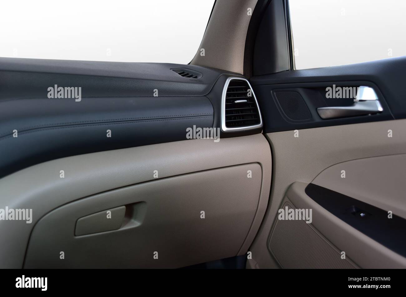 Ventilation hole in a luxury passenger car Stock Photo - Alamy