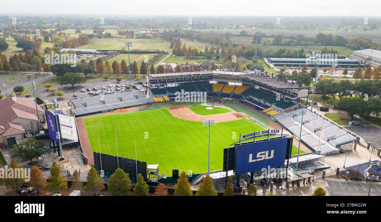 Baton Rouge, LA December 1, 2023 Alex Box Stadium and Skip Bertman
