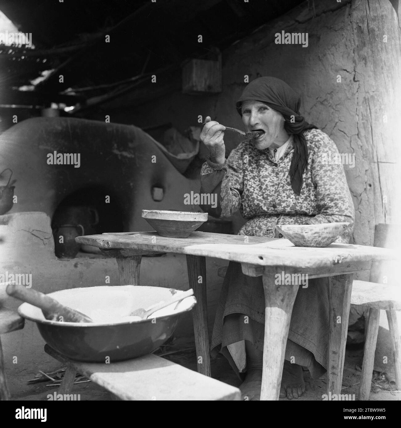 Grandmother spoon Black and White Stock Photos & Images Alamy